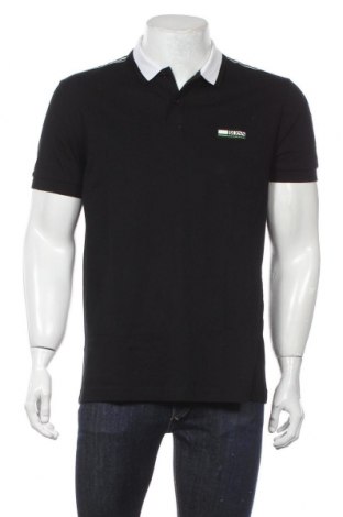 Мъжка тениска BOSS, Размер L, Цвят Черен, 70% памук, 30% лиосел, Цена 132,30 лв.