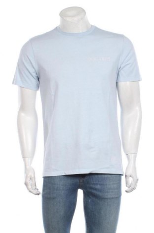 Мъжка тениска Dockers, Размер M, Цвят Син, 100% памук, Цена 27,56 лв.