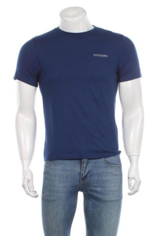 Мъжка тениска Dockers, Размер XS, Цвят Син, 100% памук, Цена 39,00 лв.