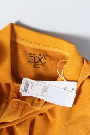 Ανδρικό t-shirt Edc By Esprit, Μέγεθος M, Χρώμα Κίτρινο, Βαμβάκι, Τιμή 18,95 €