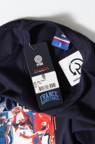 Ανδρικό t-shirt FFBB Store, Μέγεθος S, Χρώμα Μπλέ, 85% βαμβάκι, 15% βισκόζη, Τιμή 6,27 €