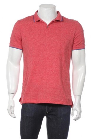 Мъжка тениска Giordano, Размер L, Цвят Червен, Цена 22,05 лв.
