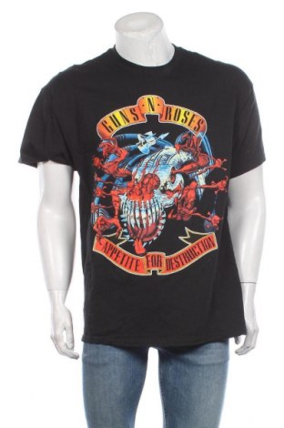 Ανδρικό t-shirt Guns N' Roses, Μέγεθος XL, Χρώμα Μαύρο, Τιμή 14,94 €