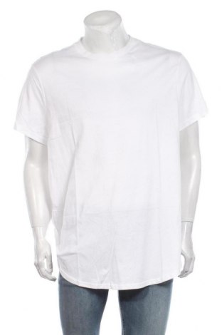 Męski T-shirt H&M, Rozmiar XL, Kolor Biały, Bawełna, Cena 79,00 zł