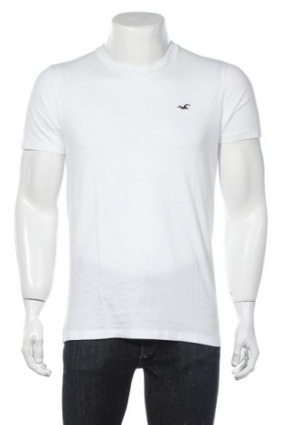 Ανδρικό t-shirt Hollister, Μέγεθος M, Χρώμα Λευκό, Βαμβάκι, Τιμή 12,06 €