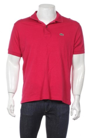 Ανδρικό t-shirt Lacoste, Μέγεθος M, Χρώμα Ρόζ , Βαμβάκι, Τιμή 23,38 €