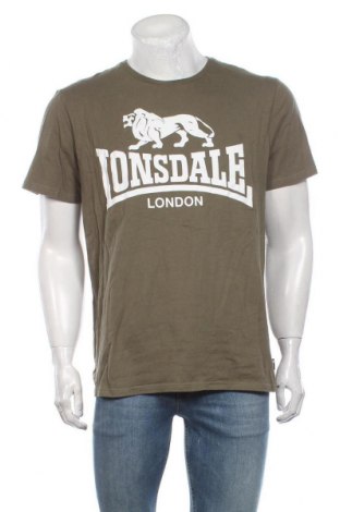 Pánské tričko  Lonsdale, Velikost XL, Barva Zelená, Bavlna, Cena  351,00 Kč