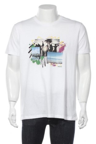 Мъжка тениска Mexx, Размер XL, Цвят Бял, Памук, Цена 29,67 лв.