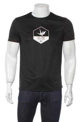 Ανδρικό t-shirt Mizuno, Μέγεθος M, Χρώμα Μαύρο, 100% πολυεστέρας, Τιμή 20,78 €