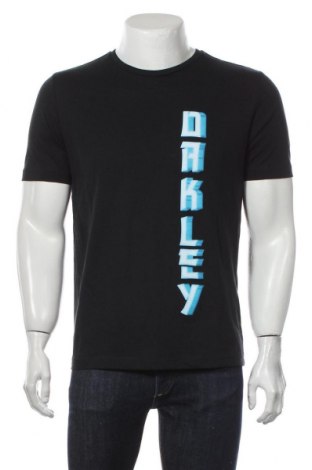 Мъжка тениска Oakley, Размер M, Цвят Черен, 50% полиестер, 50% памук, Цена 51,75 лв.