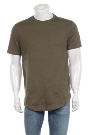Мъжка тениска Only & Sons, Размер M, Цвят Зелен, Памук, Цена 20,80 лв.