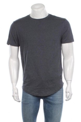 Мъжка тениска Only & Sons, Размер M, Цвят Сив, 60% памук, 40% полиестер, Цена 20,80 лв.
