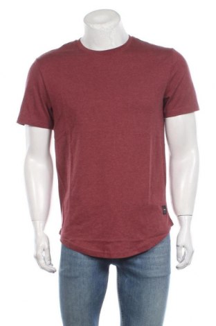 Мъжка тениска Only & Sons, Размер M, Цвят Червен, 60% памук, 40% полиестер, Цена 20,80 лв.
