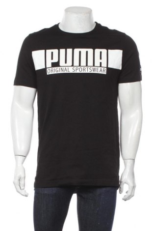 Ανδρικό t-shirt PUMA, Μέγεθος M, Χρώμα Μαύρο, Βαμβάκι, Τιμή 20,78 €