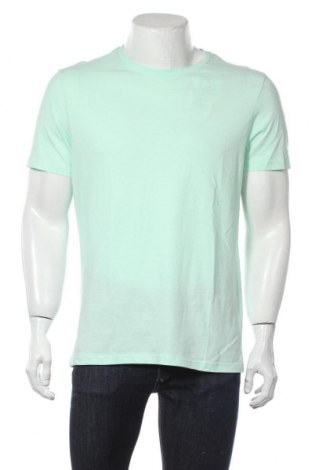 Мъжка тениска Pier One, Размер L, Цвят Зелен, Памук, Цена 15,60 лв.