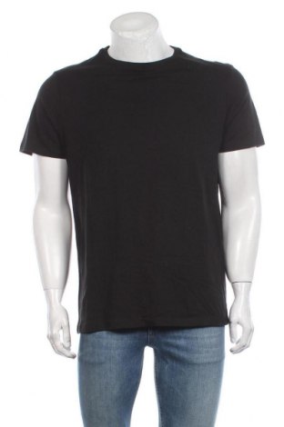 Мъжка тениска Pier One, Размер XL, Цвят Черен, Памук, Цена 16,90 лв.