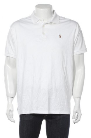 Pánské tričko  Polo By Ralph Lauren, Velikost XL, Barva Krémová, Bavlna, Cena  2 054,00 Kč