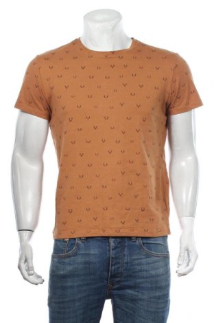 Herren T-Shirt Reserved, Größe M, Farbe Braun, Baumwolle, Preis 16,01 €