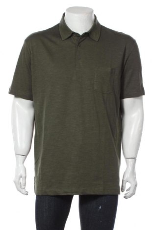 Ανδρικό t-shirt S.Oliver, Μέγεθος XXL, Χρώμα Πράσινο, 35% lyocell, 30% πολυεστέρας, 25% βαμβάκι, 7% λινό, Τιμή 16,42 €