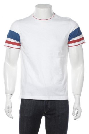 Мъжка тениска S.Oliver, Размер M, Цвят Бял, Памук, Цена 31,85 лв.