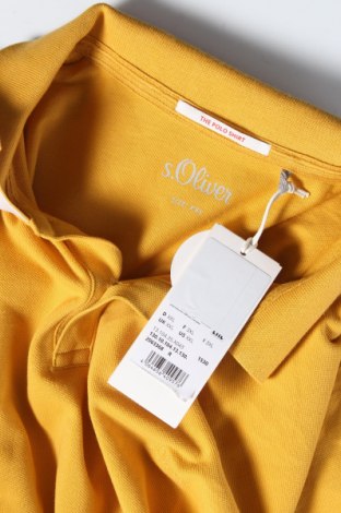 Ανδρικό t-shirt S.Oliver, Μέγεθος XXL, Χρώμα Κίτρινο, Βαμβάκι, Τιμή 18,95 €