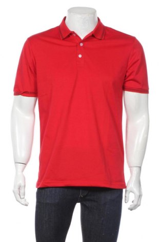 Мъжка тениска SHEIN, Размер M, Цвят Червен, 100% памук, Цена 18,85 лв.