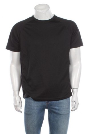 Tricou de bărbați Sports, Mărime XL, Culoare Negru, Poliester, Preț 86,21 Lei