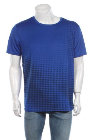 Tricou de bărbați Sports, Mărime XXL, Culoare Albastru, Poliester, Preț 86,21 Lei