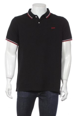 Мъжка тениска Superdry, Размер XXL, Цвят Черен, 100% памук, Цена 55,30 лв.