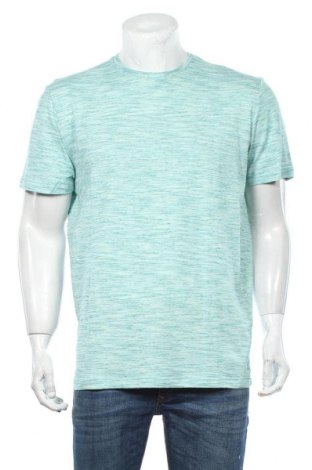 Мъжка тениска Tom Tailor, Размер L, Цвят Зелен, 85% памук, 15% полиестер, Цена 51,00 лв.