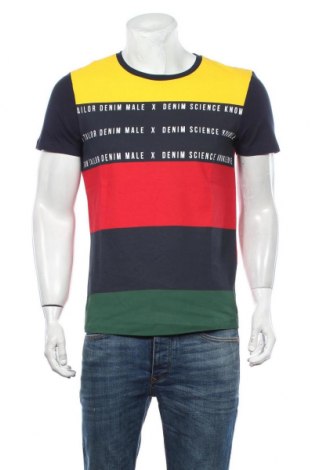 Мъжка тениска Tom Tailor, Размер M, Цвят Многоцветен, Памук, Цена 43,50 лв.