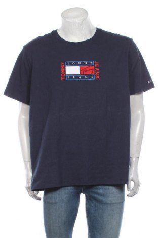 Tricou de bărbați Tommy Hilfiger, Mărime 3XL, Culoare Albastru, Bumbac, Preț 190,29 Lei