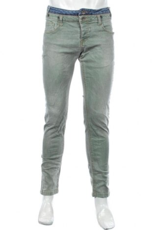 Męskie jeansy Desigual, Rozmiar M, Kolor Zielony, 98% bawełna, 2% elastyna, Cena 147,13 zł