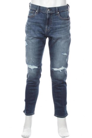 Pánské džíny  Hollister, Velikost L, Barva Modrá, 91% bavlna, 7% polyester, 2% elastan, Cena  697,00 Kč