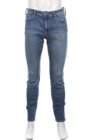 Męskie jeansy Jack & Jones, Rozmiar L, Kolor Niebieski, 86% bawełna, 12% poliester, 2% elastyna, Cena 171,65 zł