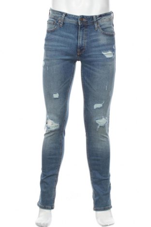Męskie jeansy Jack & Jones, Rozmiar M, Kolor Niebieski, 98% bawełna, 2% elastyna, Cena 171,52 zł