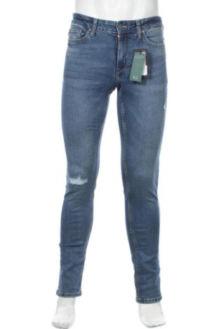 Męskie jeansy Only & Sons, Rozmiar S, Kolor Niebieski, 99% bawełna, 1% elastyna, Cena 128,74 zł