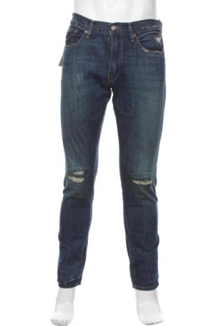 Męskie jeansy Polo By Ralph Lauren, Rozmiar S, Kolor Niebieski, Bawełna, Cena 466,59 zł