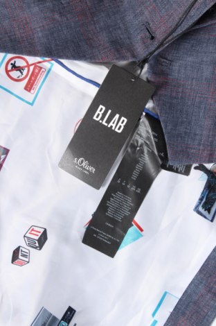 Pánská vesta  S.Oliver Black Label, Velikost L, Barva Modrá, 50% len, 50% polyester, Cena  959,00 Kč