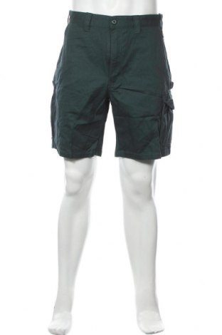 Мъжки къс панталон, Размер L, Цвят Зелен, Памук, Цена 28,35 лв.