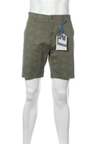 Pantaloni scurți de bărbați Blend, Mărime XL, Culoare Verde, 98% bumbac, 2% elastan, Preț 131,64 Lei