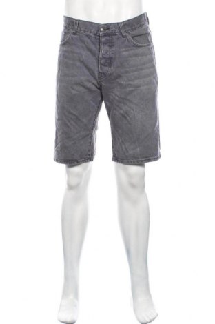 Pantaloni scurți de bărbați H&M, Mărime L, Culoare Gri, Bumbac, Preț 59,68 Lei