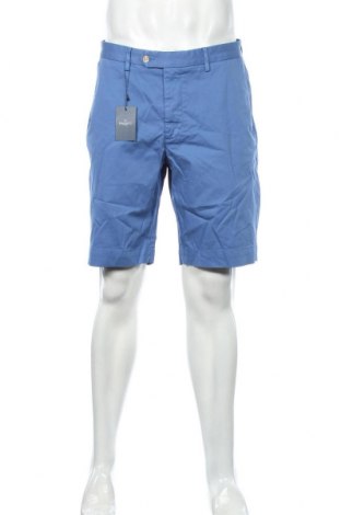 Pantaloni scurți de bărbați Hackett, Mărime L, Culoare Albastru, 97% bumbac, 3% elastan, Preț 425,50 Lei