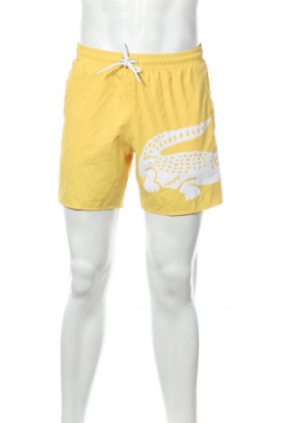 Мъжки къс панталон Lacoste, Размер M, Цвят Жълт, Полиестер, Цена 90,35 лв.