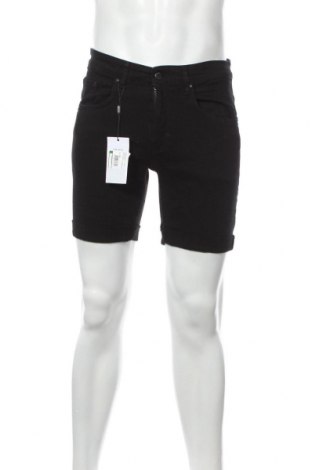 Pantaloni scurți de bărbați Revolution, Mărime S, Culoare Negru, Bumbac, elastan, Preț 150,72 Lei