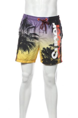 Ανδρικό κοντό παντελόνι Superdry, Μέγεθος XL, Χρώμα Πολύχρωμο, Πολυεστέρας, Τιμή 30,62 €