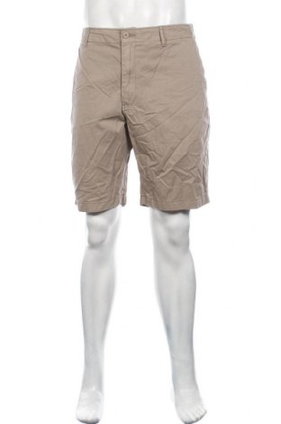 Мъжки къс панталон Uniqlo, Размер XL, Цвят Кафяв, Памук, Цена 25,20 лв.