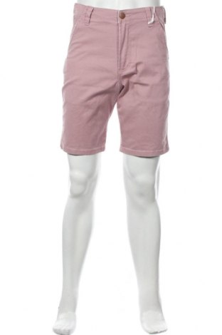 Ανδρικό κοντό παντελόνι Wrangler, Μέγεθος S, Χρώμα Ρόζ , 98% βαμβάκι, 2% ελαστάνη, Τιμή 36,80 €