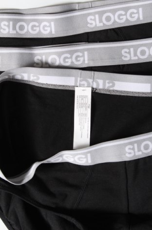 Pánský komplet  Sloggi, Velikost XXL, Barva Černá, 95% bavlna, 5% elastan, Cena  533,00 Kč
