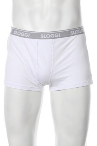 Pánský komplet  Sloggi, Velikost XL, Barva Bílá, 95% bavlna, 5% elastan, Cena  284,00 Kč